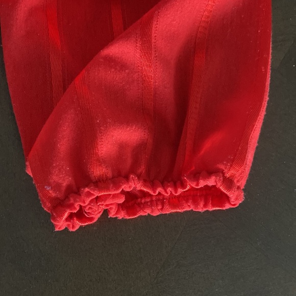 Small Vintage orange bib dress - Picture 13 of 13